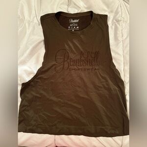 XS bombshell sportswear tank top